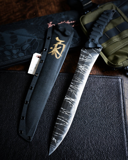 希少 Kiku Knives 松田菊男 隼鷹 XL カスタムアウトドアナイフ OU-31ブレード