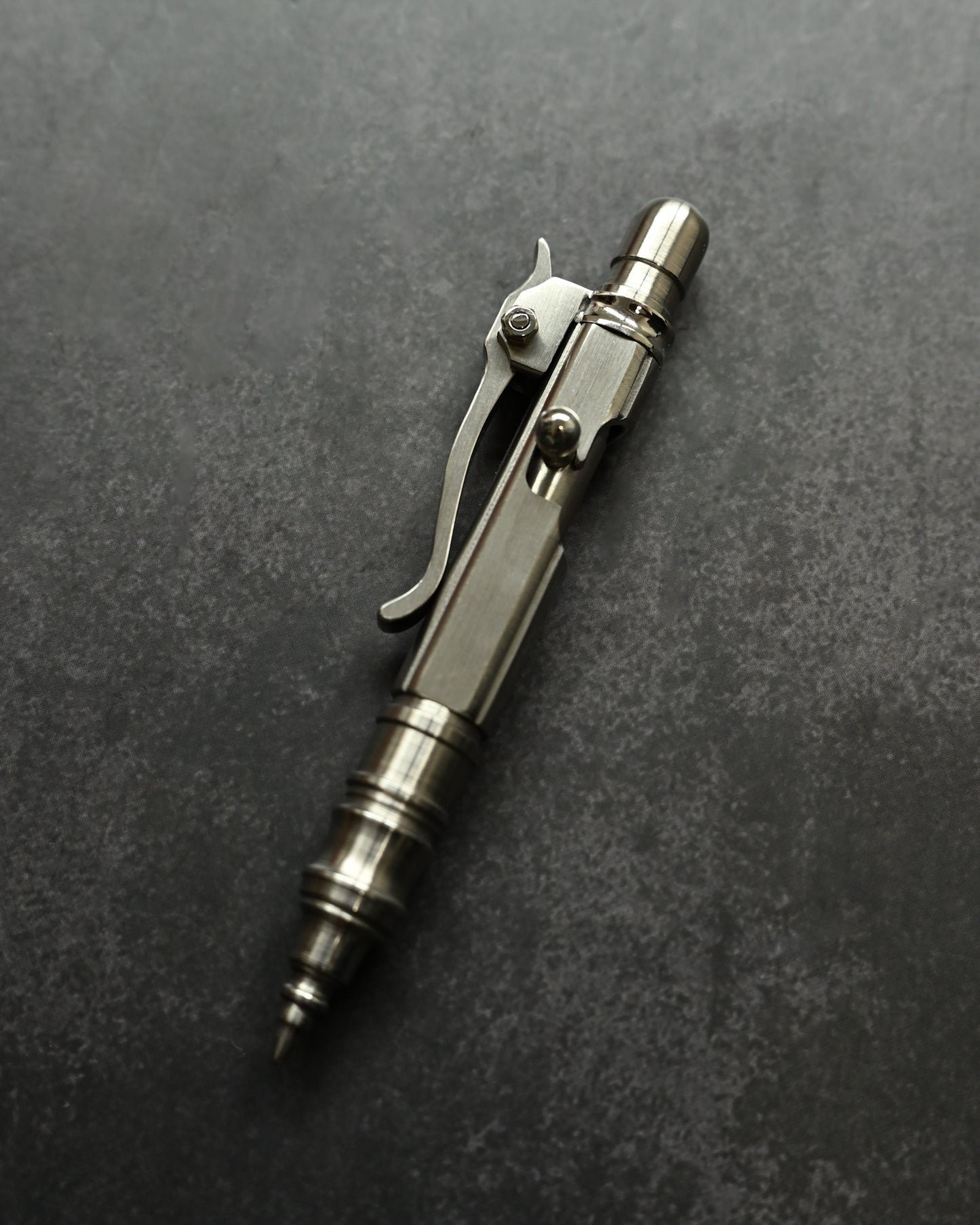 Hidetoshi Nakayama “Short Bolt-Action Pen” — A Fusion of Precision Engineering and Artistic Soul