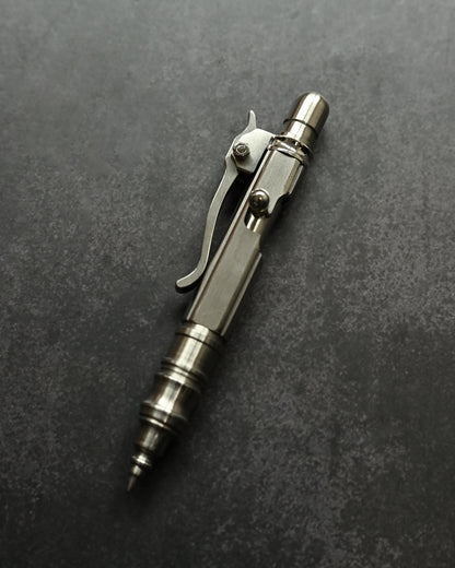 Hidetoshi Nakayama “Short Bolt-Action Pen” — A Fusion of Precision Engineering and Artistic Soul