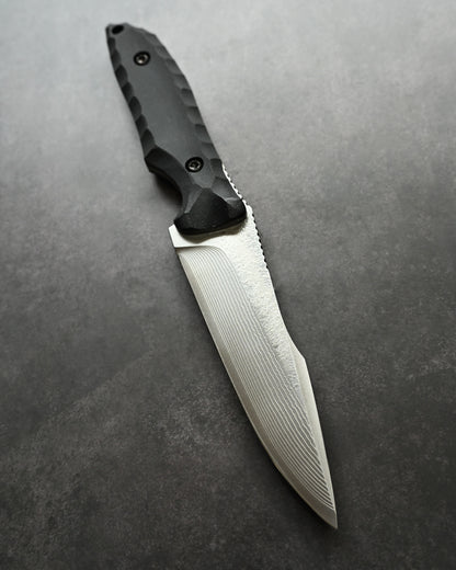 Ultra-Rare｜Lake Biwa Exhibition Model｜Kiku Matsuda “Aki Kaze”｜SPG2 Laminated Outdoor Fixed Blade｜G10 black Handle