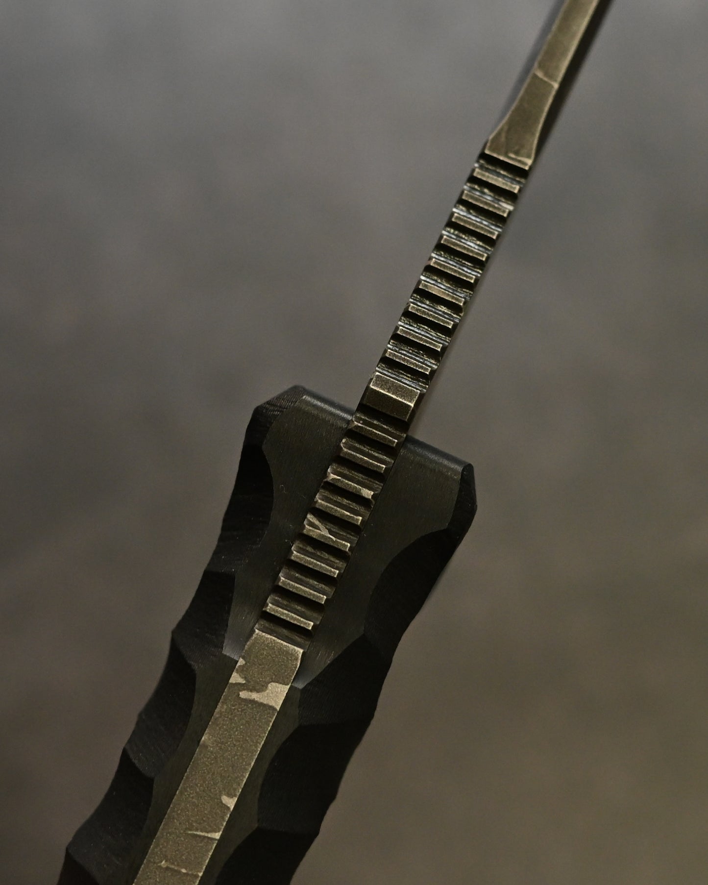 Kobe Exhibition Limited Extremely Rare Extra Thick Kiku Knives Kikuo Matsuda Stout Spear OU31 Steel Black G10