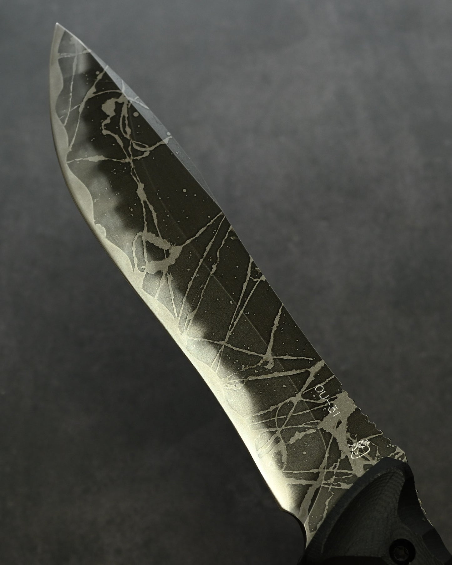 Limited Edition | Kiku Matsuda “Nebura XL” — OU-31 Steel Blade × Black G10 Handle