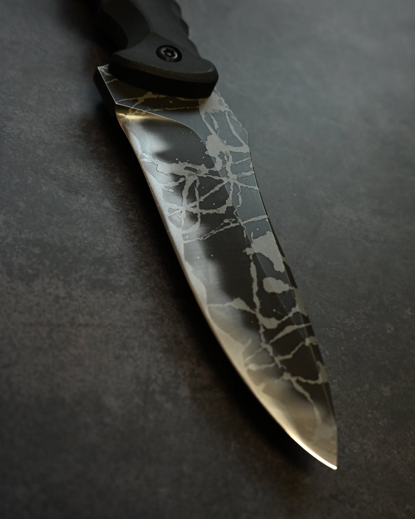 Kiku Matsuda “Police L”｜OU-31 Tool Steel × Black G10 Handle｜Handmade in Japan