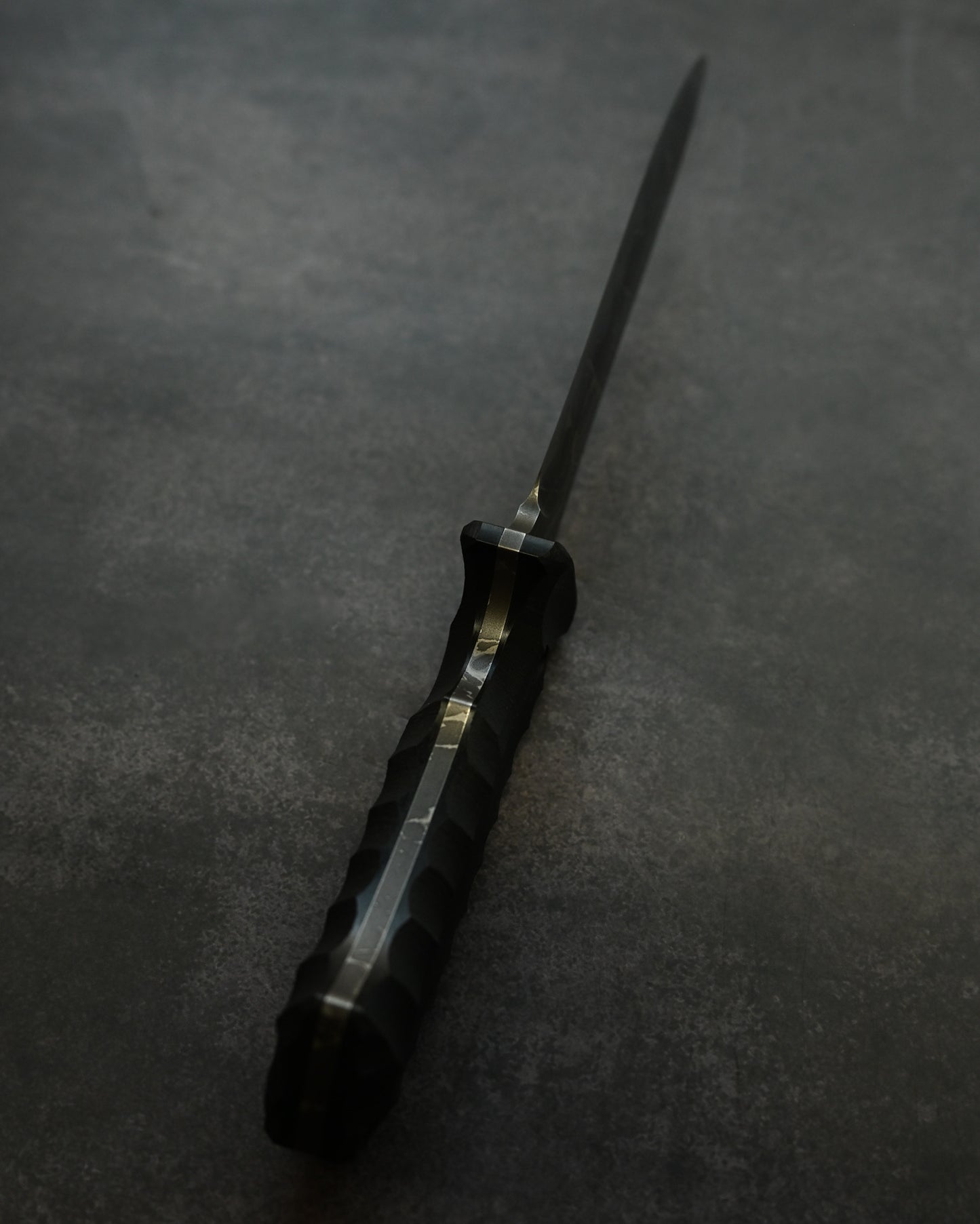 Limited Edition｜Kiku Matsuda “Nebura”｜OU-31 Outdoor Fixed Blade｜150 mm Blade｜Black G10 Handle｜Handmade in Japan