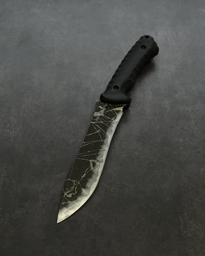 Limited Edition | Kiku Matsuda “Nebura XL” — OU-31 Steel Blade × Black G10 Handle