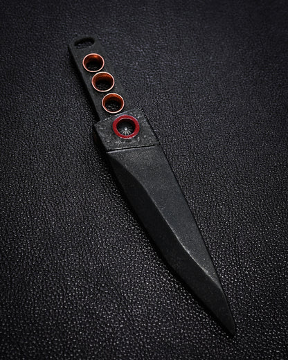Recommended Artist Yukio Nibu One-Off Custom Knife No. R8-10 Forged from Vintage Hand-Forged Blade Steel