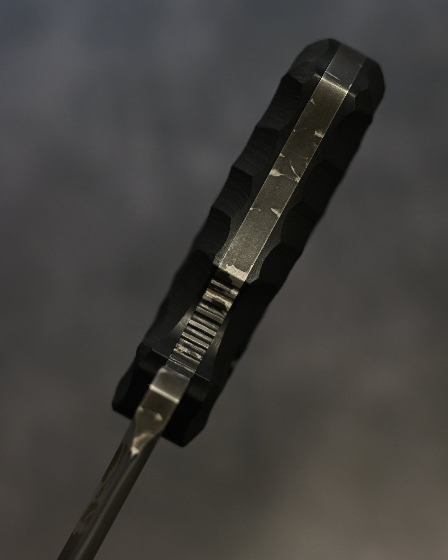 希少・極厚  松田菊男作 「白鷹」  サイン入り ハンドメイド フィクスドブレード  OU-31鋼 × G10ハンドル