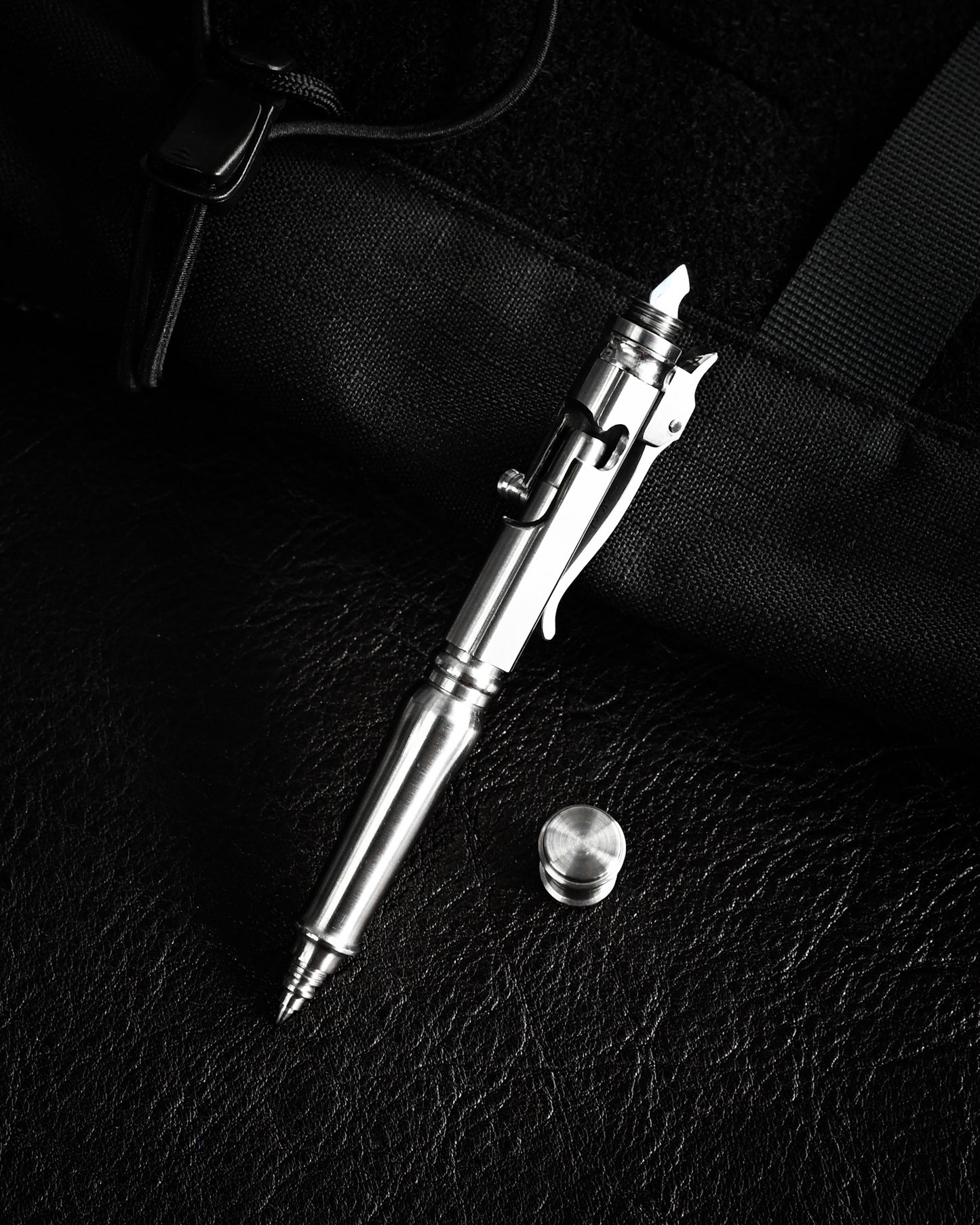 Hidetoshi Nakayama Custom Stainless Steel Bolt-Action Tactical Pen Knife