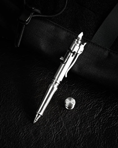 Hidetoshi Nakayama Custom Stainless Steel Bolt-Action Tactical Pen Knife