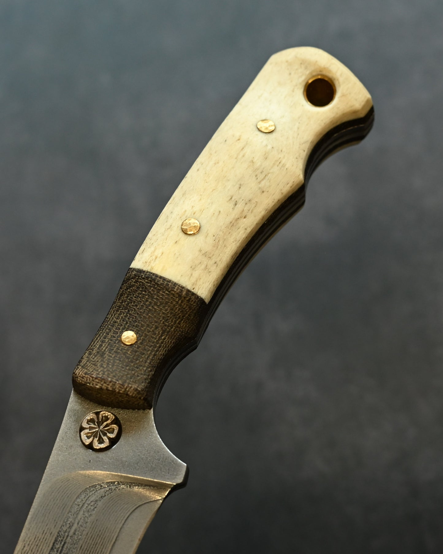 Wtopia BLACK RHINO アウトドアナイフ｜R2積層鋼｜関市ナイフショー限定｜日本製ハンドメイド