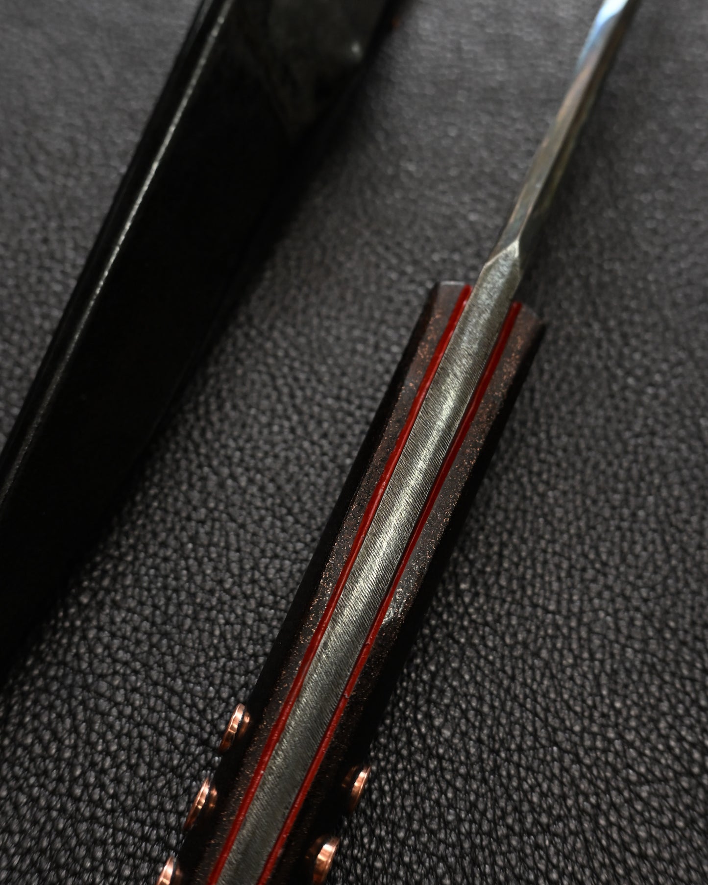 Recommended Artist Yukio Nibu One-Off Custom Knife No. R7-24 Reclaimed Japanese Sword Fragment