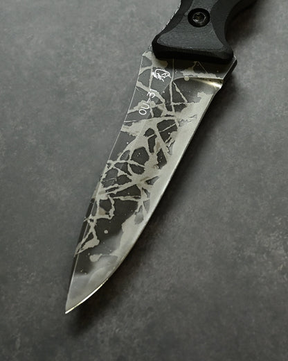 Kiku Matsuda Kikuknives Kofuu Black Outdoor Fixed Blade Handcrafted in Japan