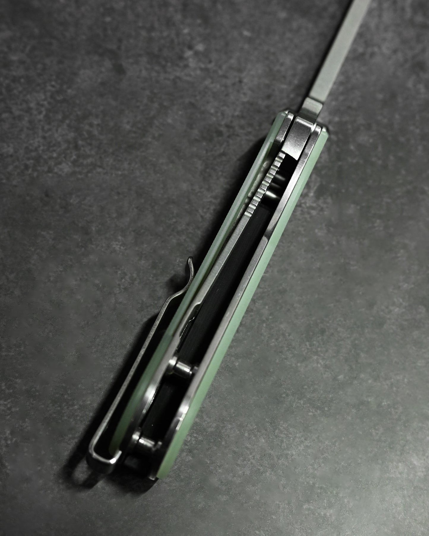 NUKNIVES T33 Multi-Functional Folding Screwdriver – Jade G10 Handle (Includes EDC Pouch)