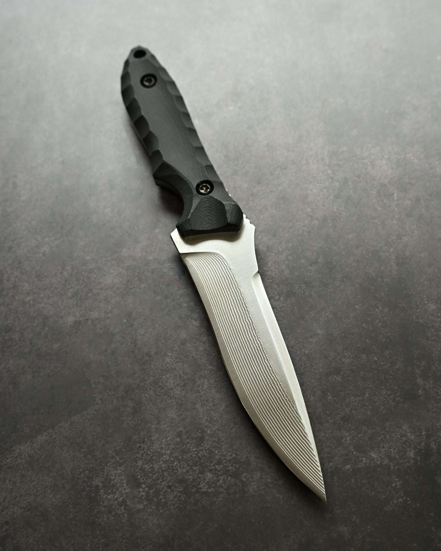 Ultra-Rare | Lake Biwa Exhibition Model | Kiku Matsuda “Breeze” (微風) | SPG2 Laminated Outdoor Fixed Blade | G10 Handle