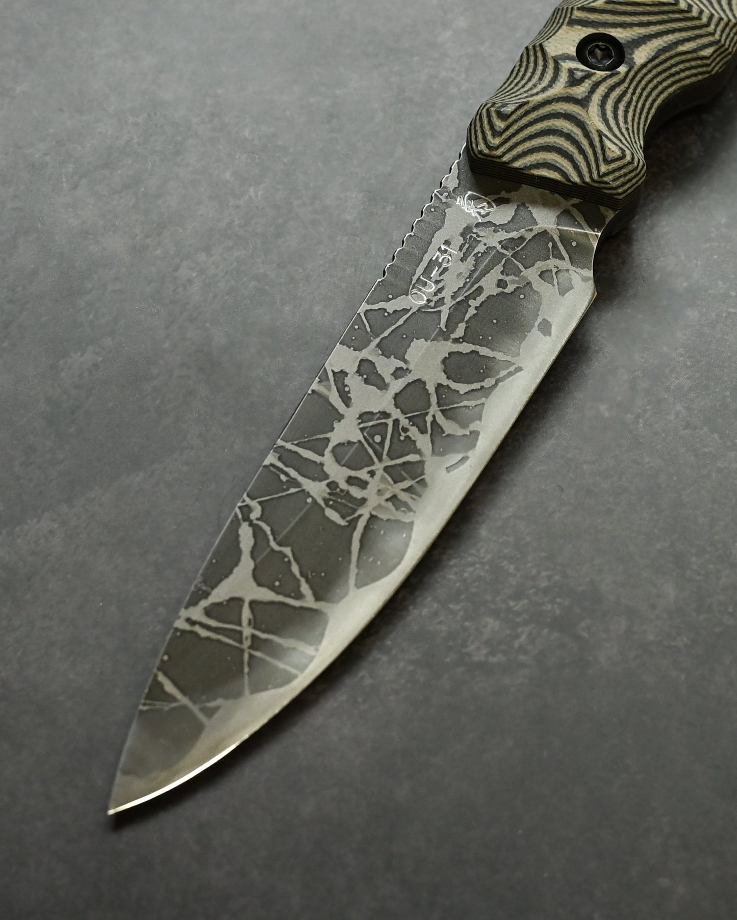 Kiku Matsuda Kikuknives Noduchi Hamaguri Outdoor Fixed Blade  Handcrafted in Japan