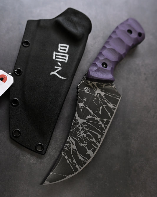 【Ginza Exhibition Edition】KikuKnives – Kikuo Matsuda & Masayuki Matsuda  Full Custom “Botan” – OU-31 Extra-Thick Blade · Rare Configuration