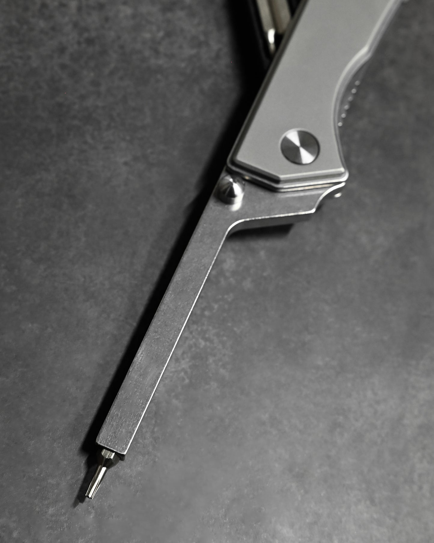 NUKNIVES T33 Multi-Functional Folding Screwdriver – Titanium Alloy Handle (Includes EDC Pouch)