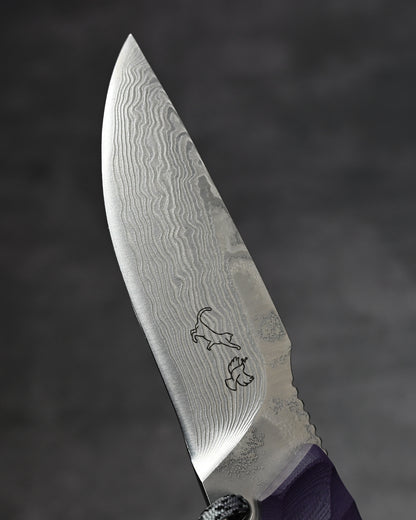 Kikuknives Kiku Matsuda Custom Knife
“Minimalist Forged” Outdoor Knife – SPG-2 Laminated Steel (Forged Version)
