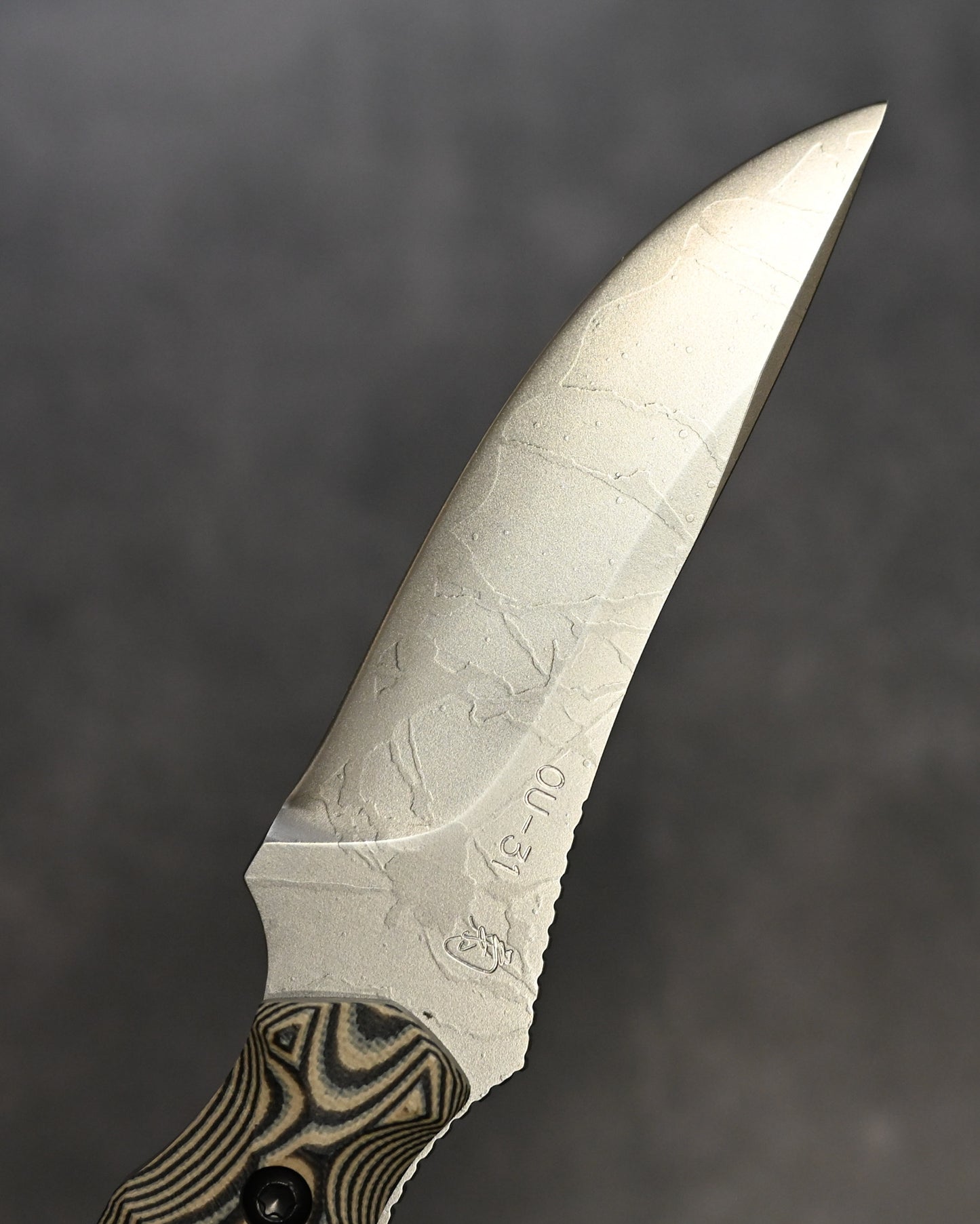 Kobe Exhibition Limited Extremely Rare Kiku Knives Kikuo Matsuda Ayumodoki OU31 Satin Steel G10 Handle