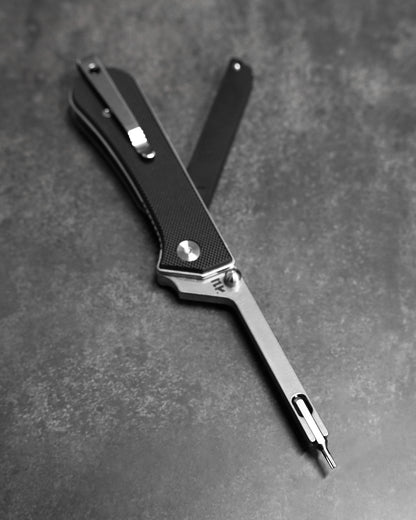 NUKNIVES T33 Multi-Functional Folding Screwdriver – Black G10