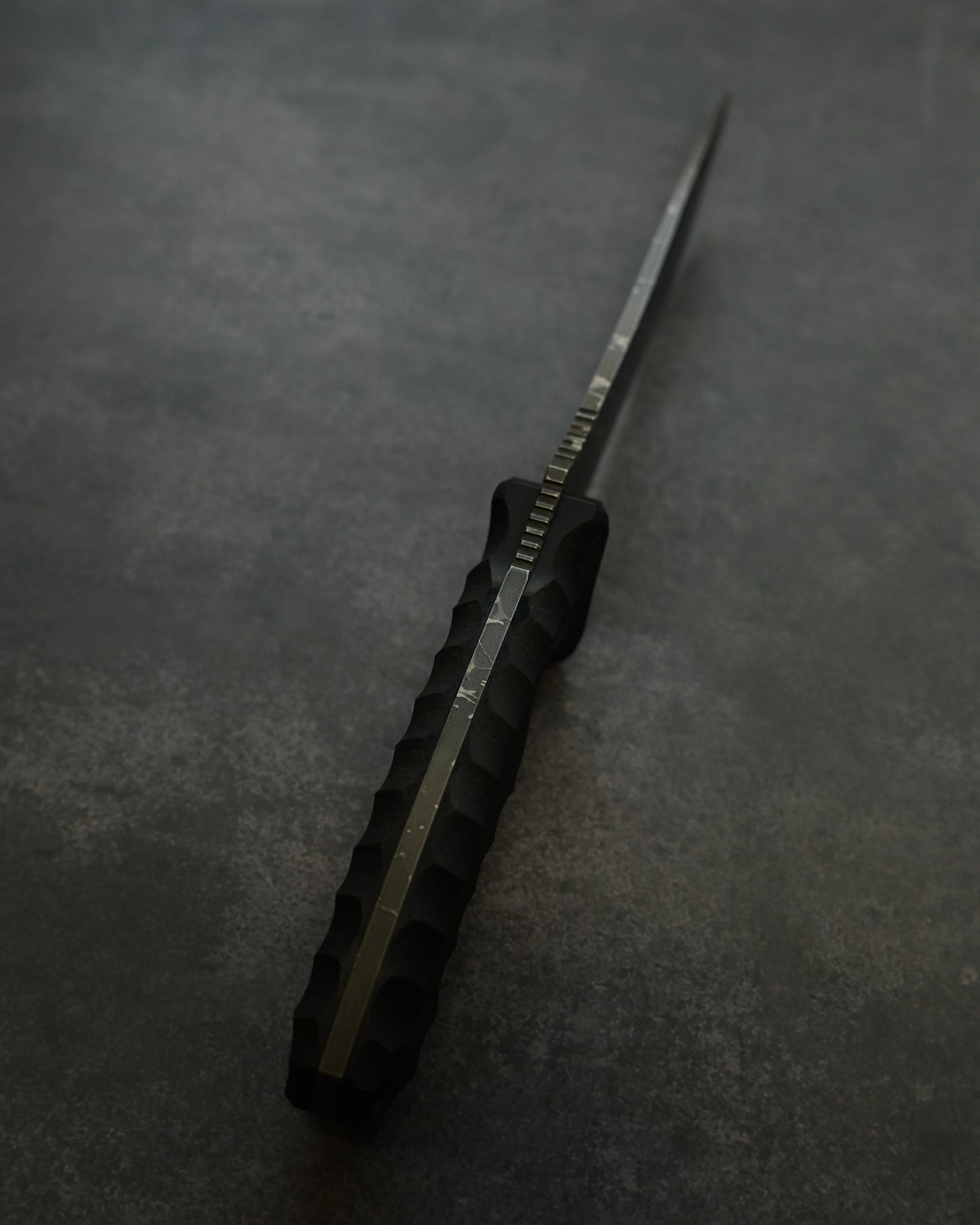 Limited Edition｜Kiku Matsuda “Nebura”｜OU-31 Outdoor Fixed Blade｜150 mm Blade｜Black G10 Handle｜Handmade in Japan