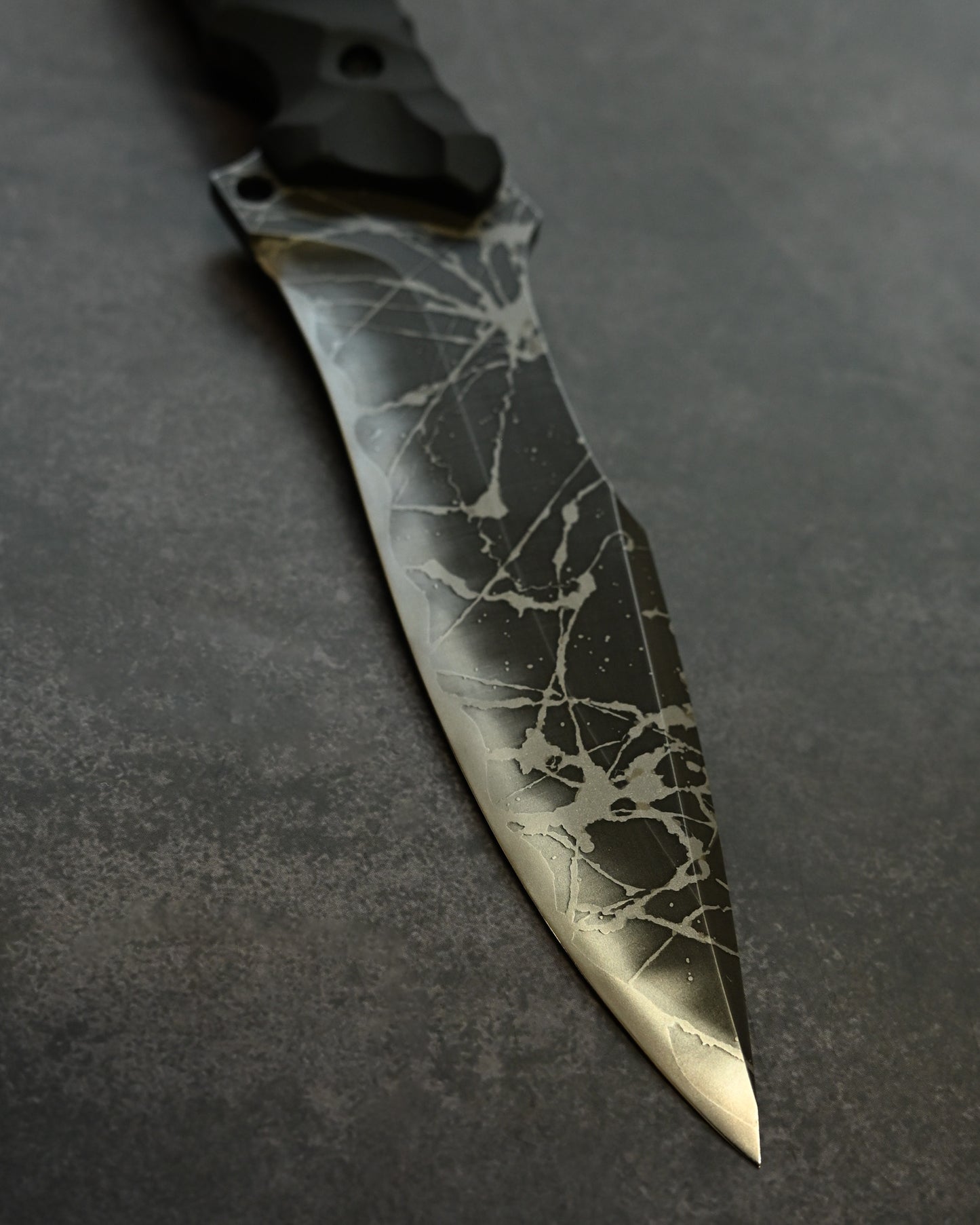 Limited Edition｜Kiku Matsuda “Hien”｜OU-31 Outdoor Fixed Blade｜173mm Blade｜Black G10 Handle｜Handmade in Japan
