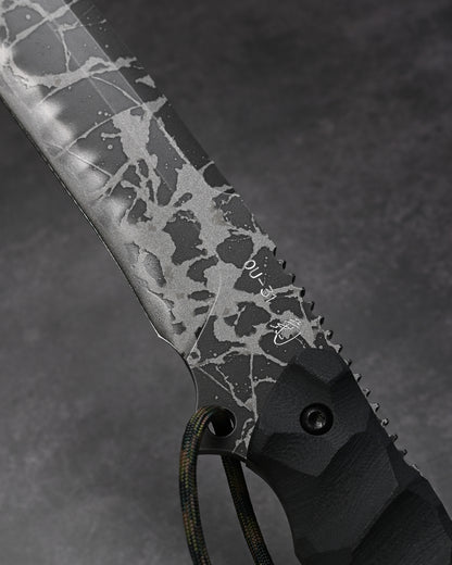 Rare Kiku Knives by Kikuo Matsuda “Yoroi Ryu” Custom Outdoor Knife – OU-31 Blade
