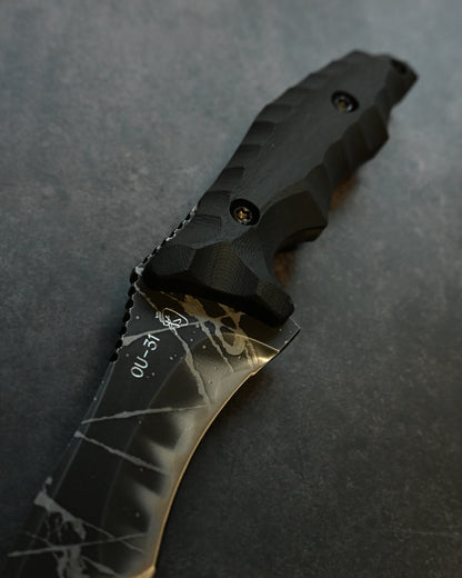 Extremely Rare｜Lake Biwa Exhibition Edition｜Kiku Matsuda “Cyclone”｜OU-31 Outdoor Fixed Blade｜G10 Handle