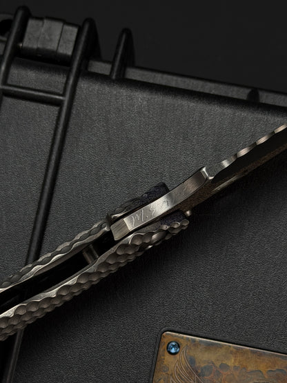 Strider Knives MSC Mike ハンドメイド SMF チタン合金 クレーター仕上げ