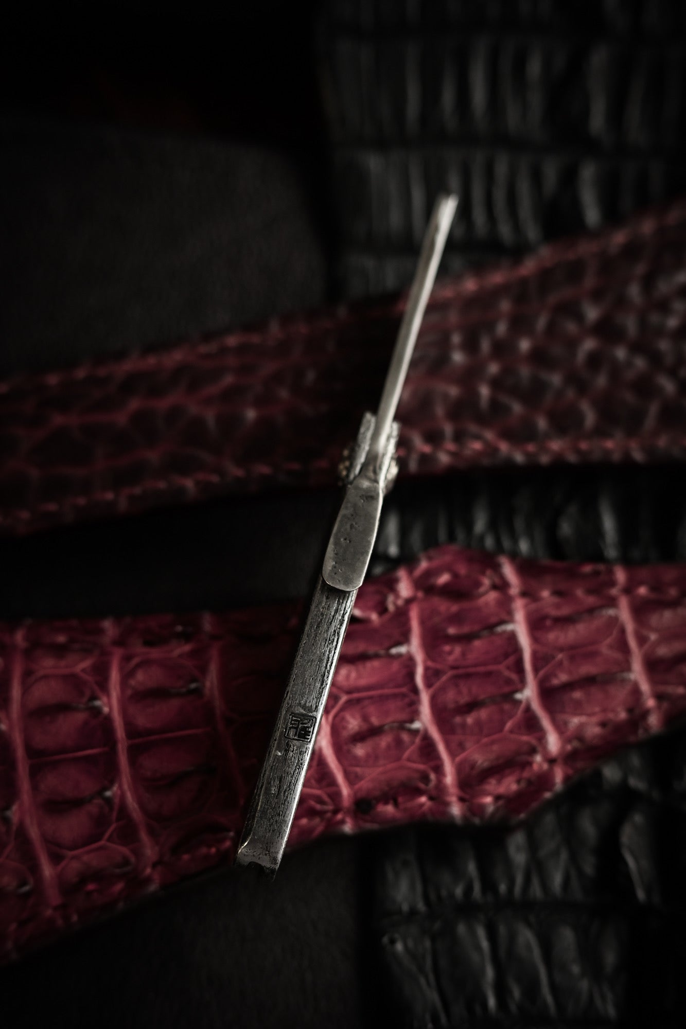日本製 田代雅之 S702 One-Off 青紙 肥厚守 EDC カスタムフォールディングナイフ