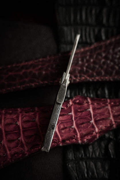 日本製 田代雅之 S702 One-Off 青紙 肥厚守 EDC カスタムフォールディングナイフ