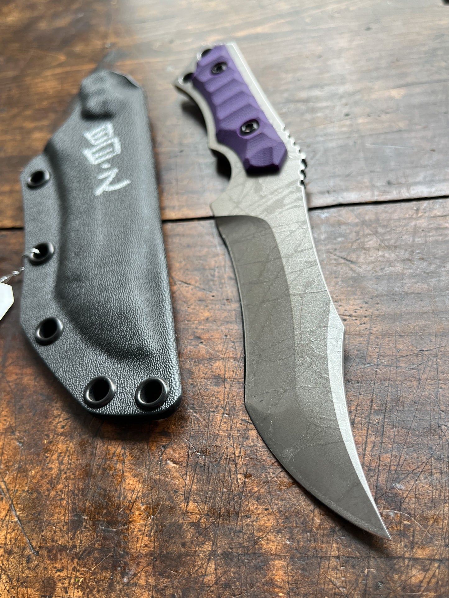 Kiku Knives With-One – 松田菊男・松田昌之 VG-XEOS カスタム固定刃ナイフ