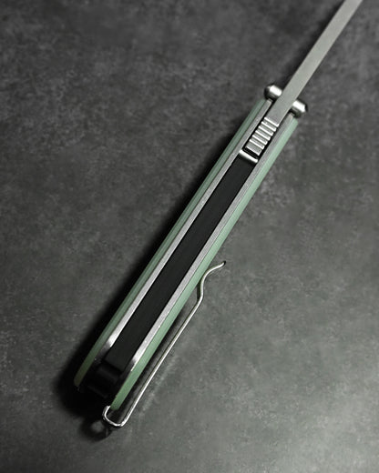 NUKNIVES T33 Multi-Functional Folding Screwdriver – Jade G10 Handle (Includes EDC Pouch)