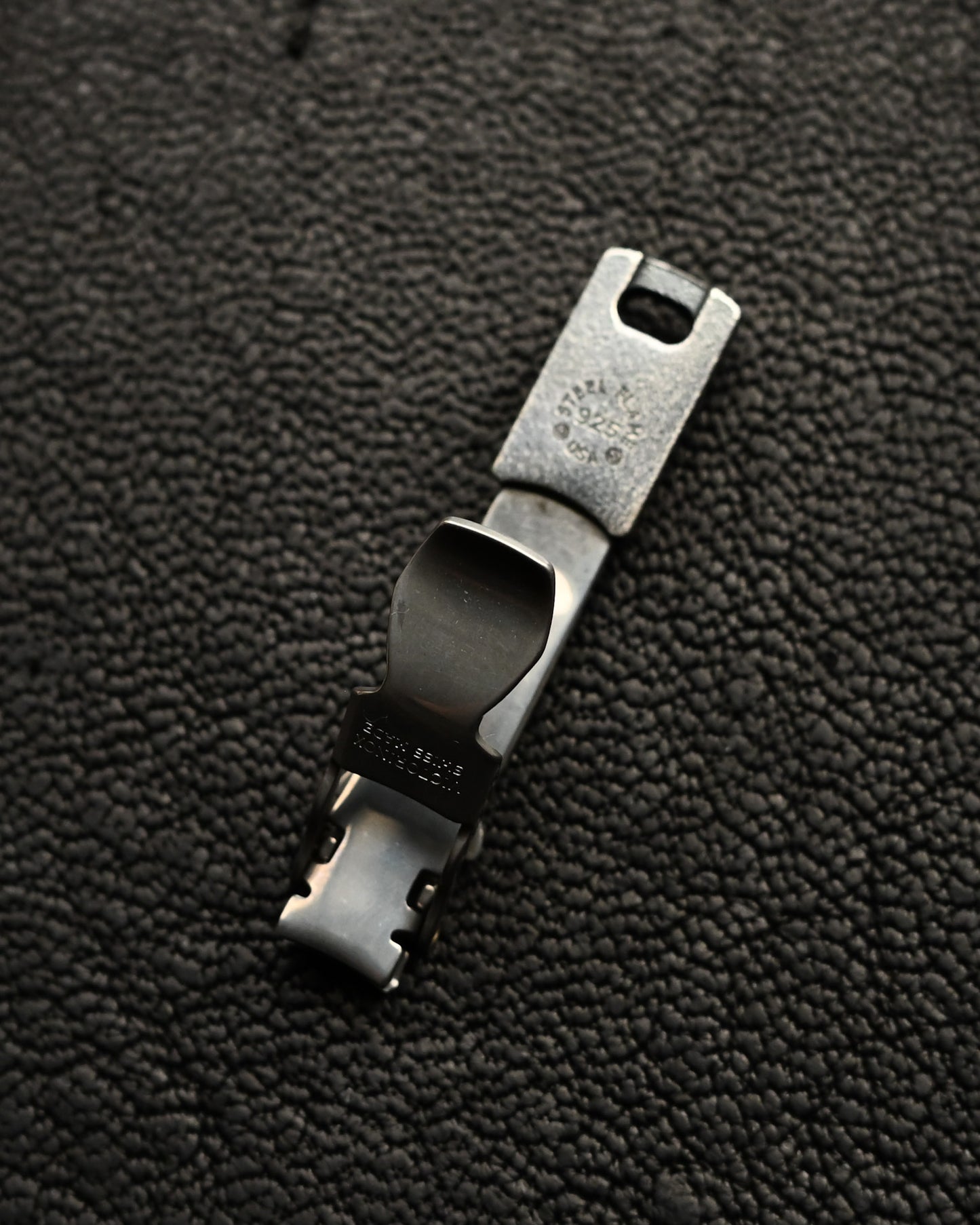 Discontinued and Rare Steel Flame Nail Clipper with Sterling Silver Claw Accent