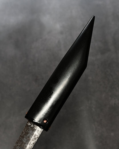 Nibu Yukio One-Off Piece R8-14 Handcrafted Custom Knife Made from a Showa-Era Japanese Sword Fragment