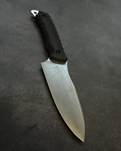 Limited Edition｜Aki-gumo｜VG-10 Outdoor Chef Knife｜Ideal for Camping, Bushcraft & Cooking｜Handmade by Kiku Matsuda