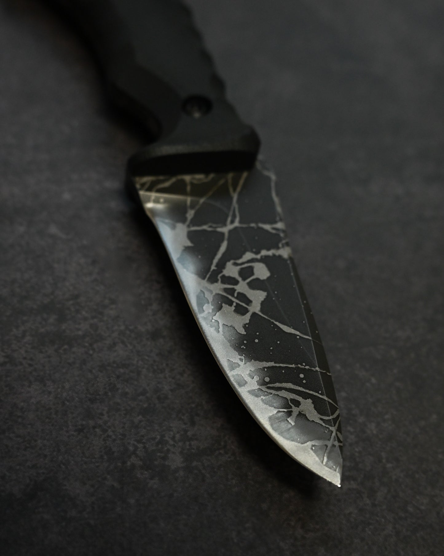 Limited Edition｜Kiku Matsuda “Southern Cross”｜OU-31 Outdoor Fixed Blade｜Black G10 Handle｜Handmade in Japan