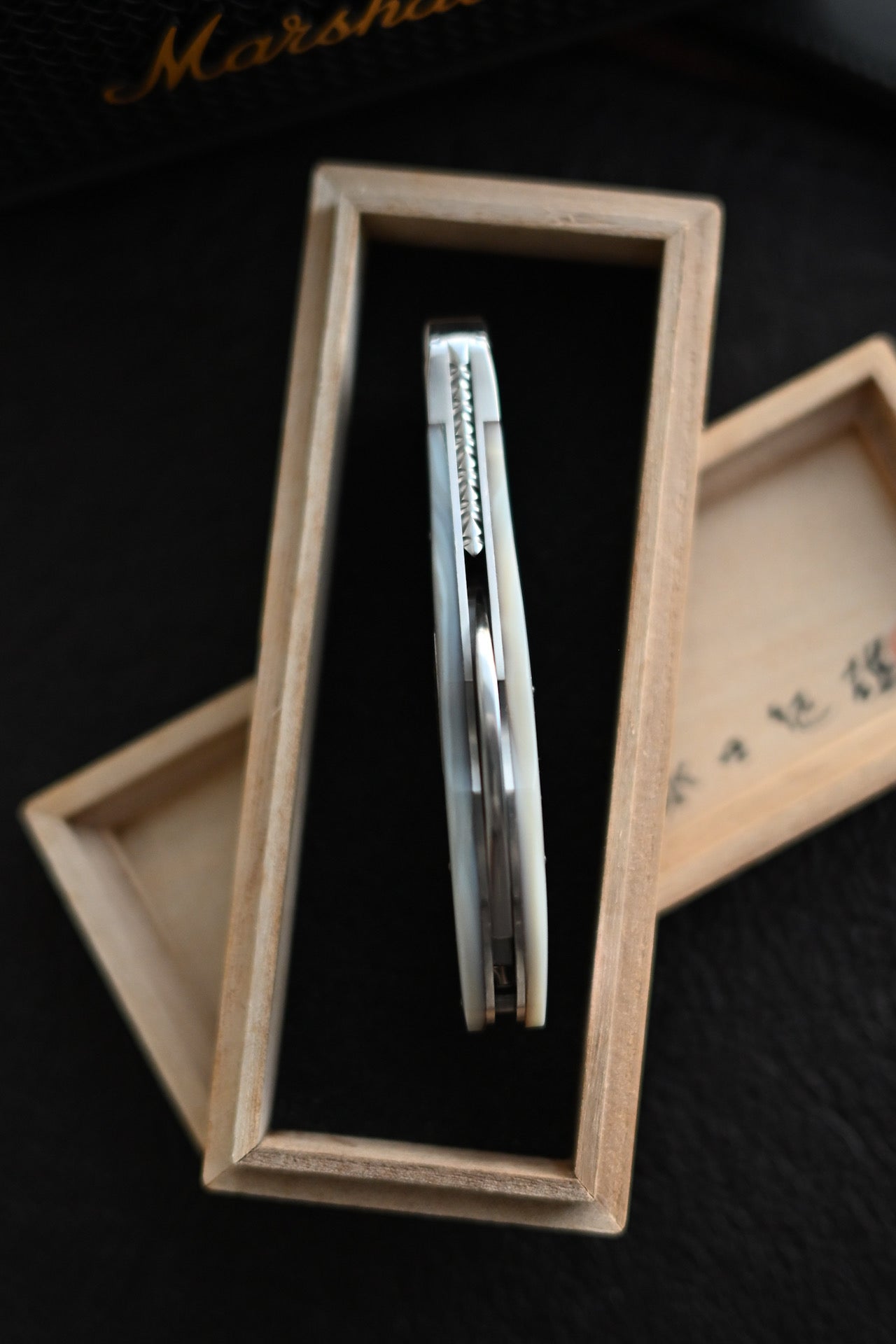 Ikuo Nagata One-Off Mother-of-Pearl Wine Opener Knife