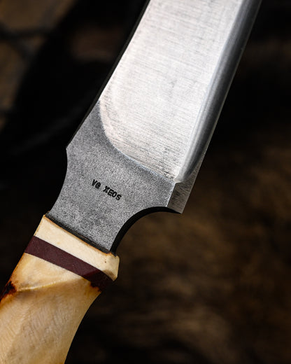 Made in Japan  Hidetsugu Shimada "Ishitora" Custom Handmade Hunting Knife