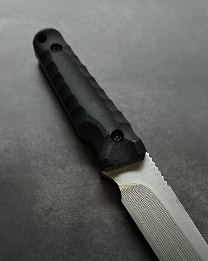Kikuknives Matatabi | SPG2 Laminated Steel × G-10 Black Handle | Kiku Matsuda Custom Knife