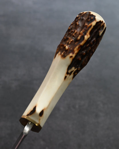 Sunizumi Knives “Little Brown” Custom Outdoor Bunka – R2 Laminated Steel (#1)