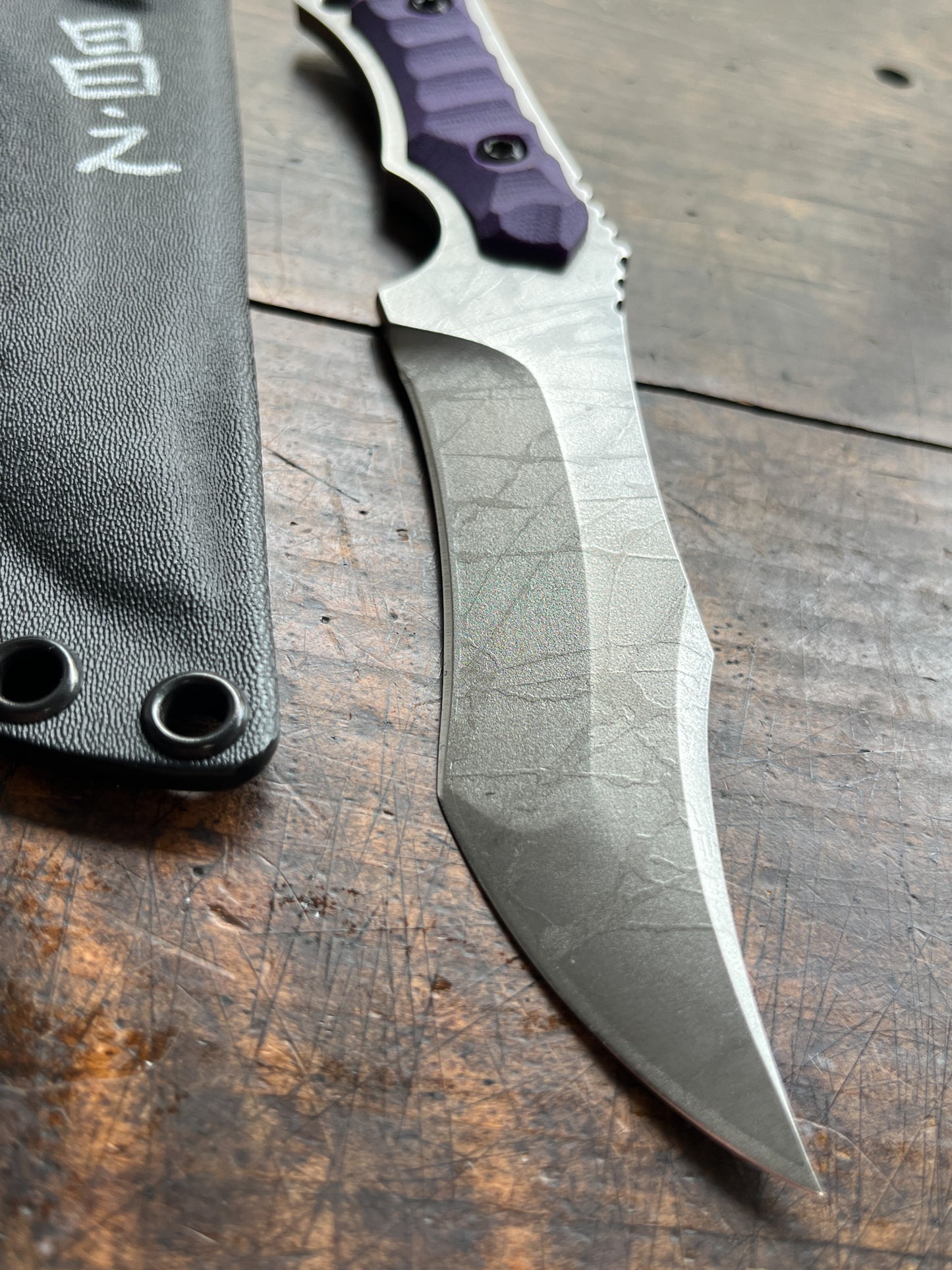 Kiku Knives With-One – 松田菊男・松田昌之 VG-XEOS カスタム固定刃ナイフ