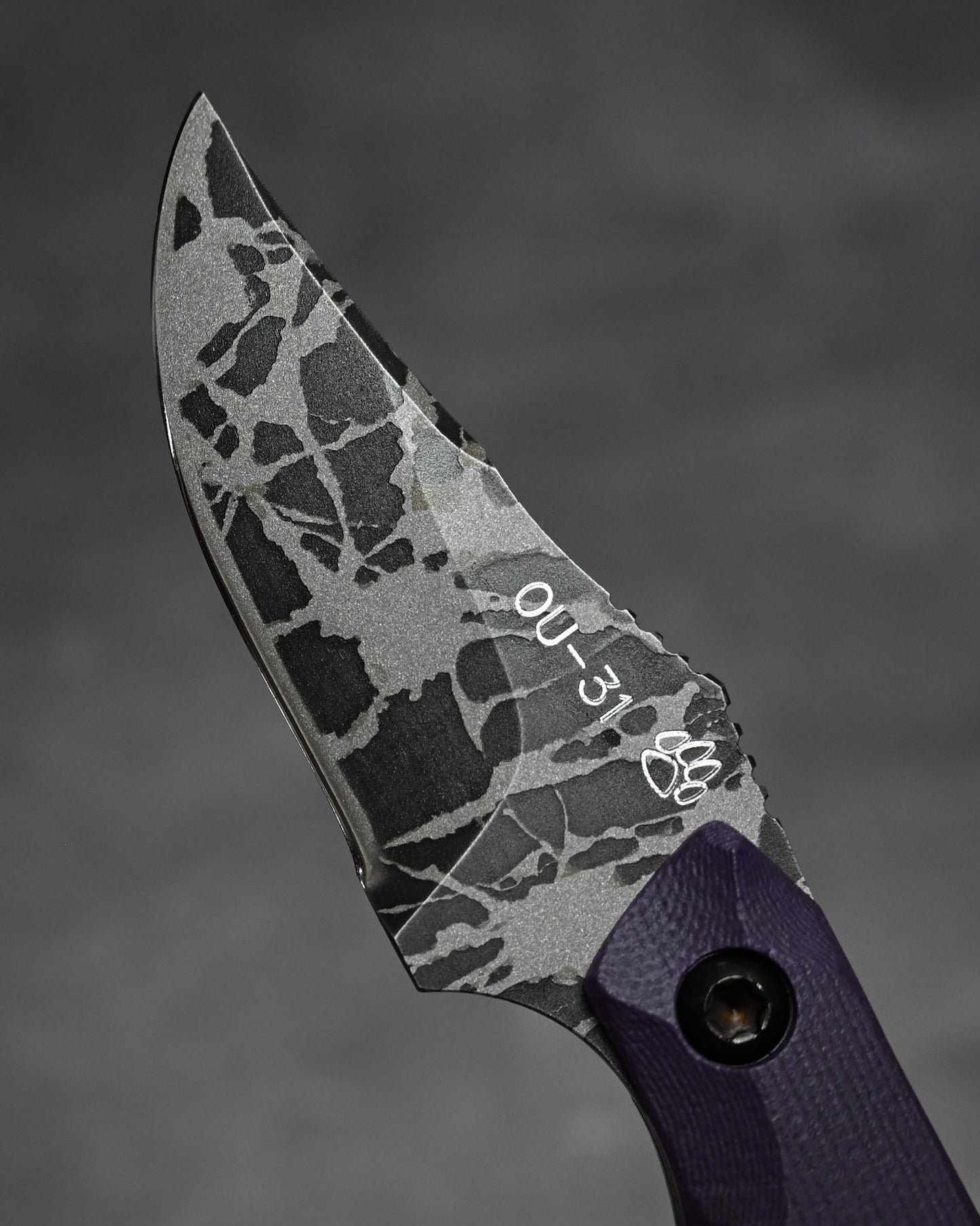 Kikuknives Masayuki Matsuda Custom Knife “Uribō” Outdoor Knife – OU-31 Steel