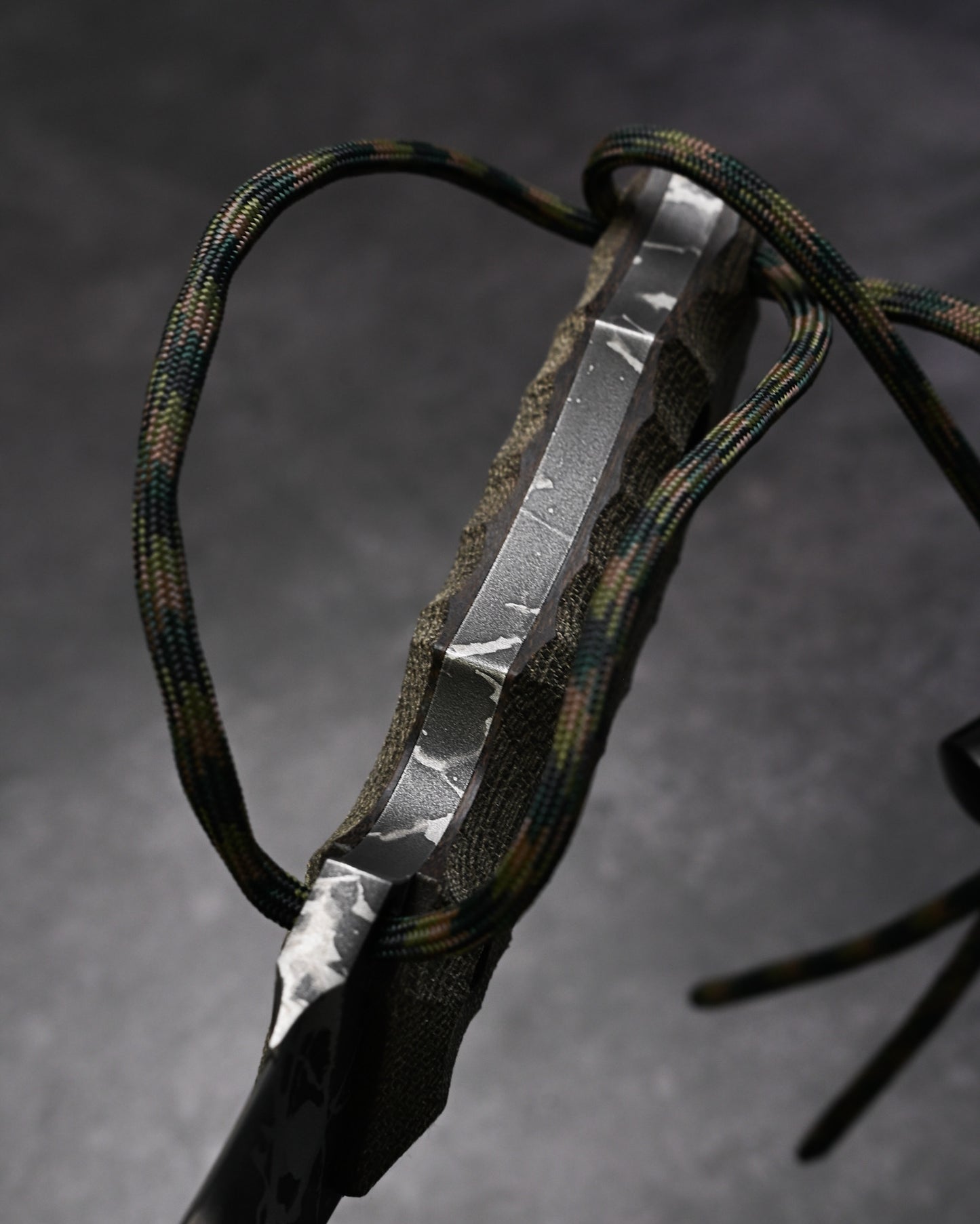 希少 Kiku Knives 松田菊男 バックアップミニ カスタムアウトドアナイフ OU-31ブレード