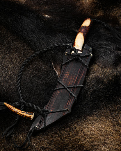 Made in Japan  Hidetsugu Shimada "Ishitora" Custom Handmade Hunting Knife