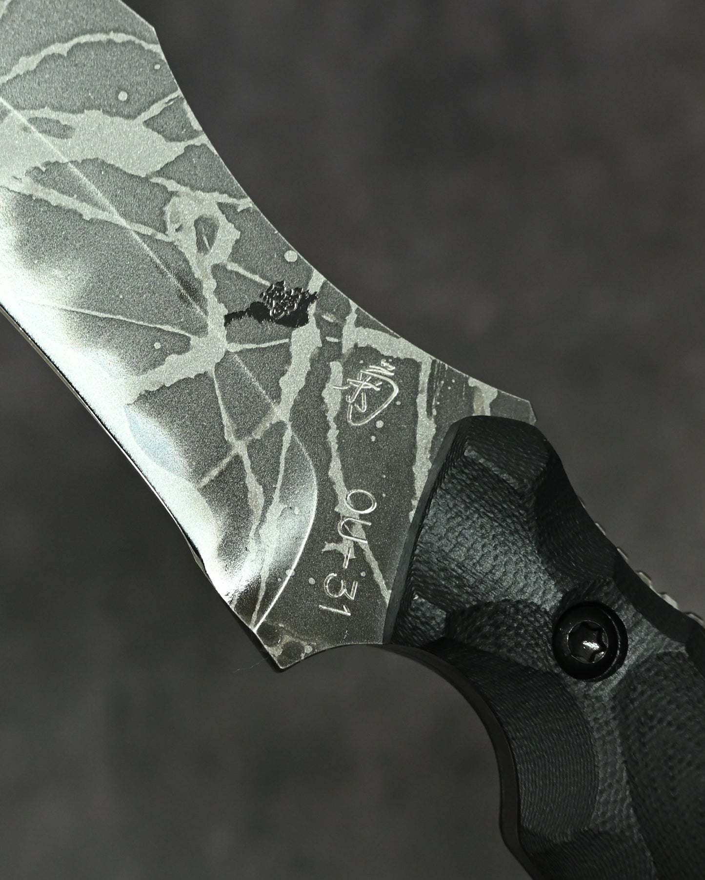 Extremely Rare｜Lake Biwa Exhibition Edition｜Kiku Matsuda “Kogetsu”｜OU-31 Outdoor Fixed Blade｜G10 Handle