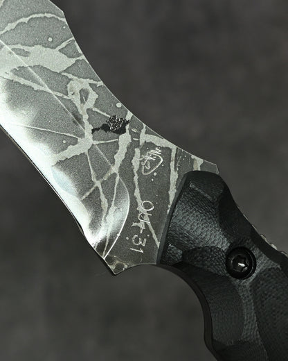 Extremely Rare｜Lake Biwa Exhibition Edition｜Kiku Matsuda “Kogetsu”｜OU-31 Outdoor Fixed Blade｜G10 Handle