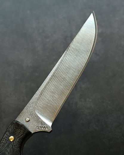 Wtopia L-BBQ アウトドアナイフ｜STRIX積層鋼｜関市ナイフショー限定｜日本製ハンドメイド