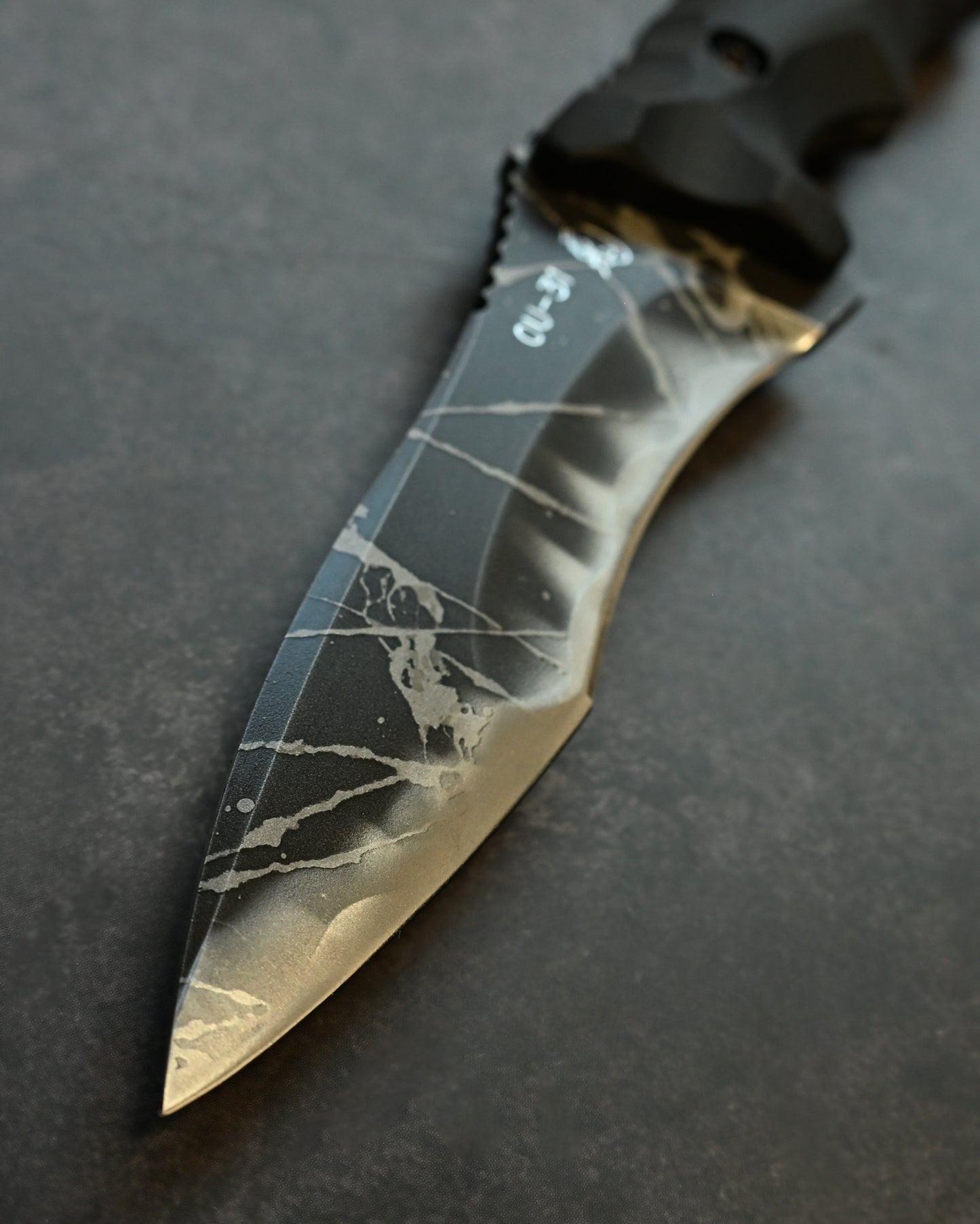 Extremely Rare｜Lake Biwa Exhibition Edition｜Kiku Matsuda “Cyclone”｜OU-31 Outdoor Fixed Blade｜G10 Handle