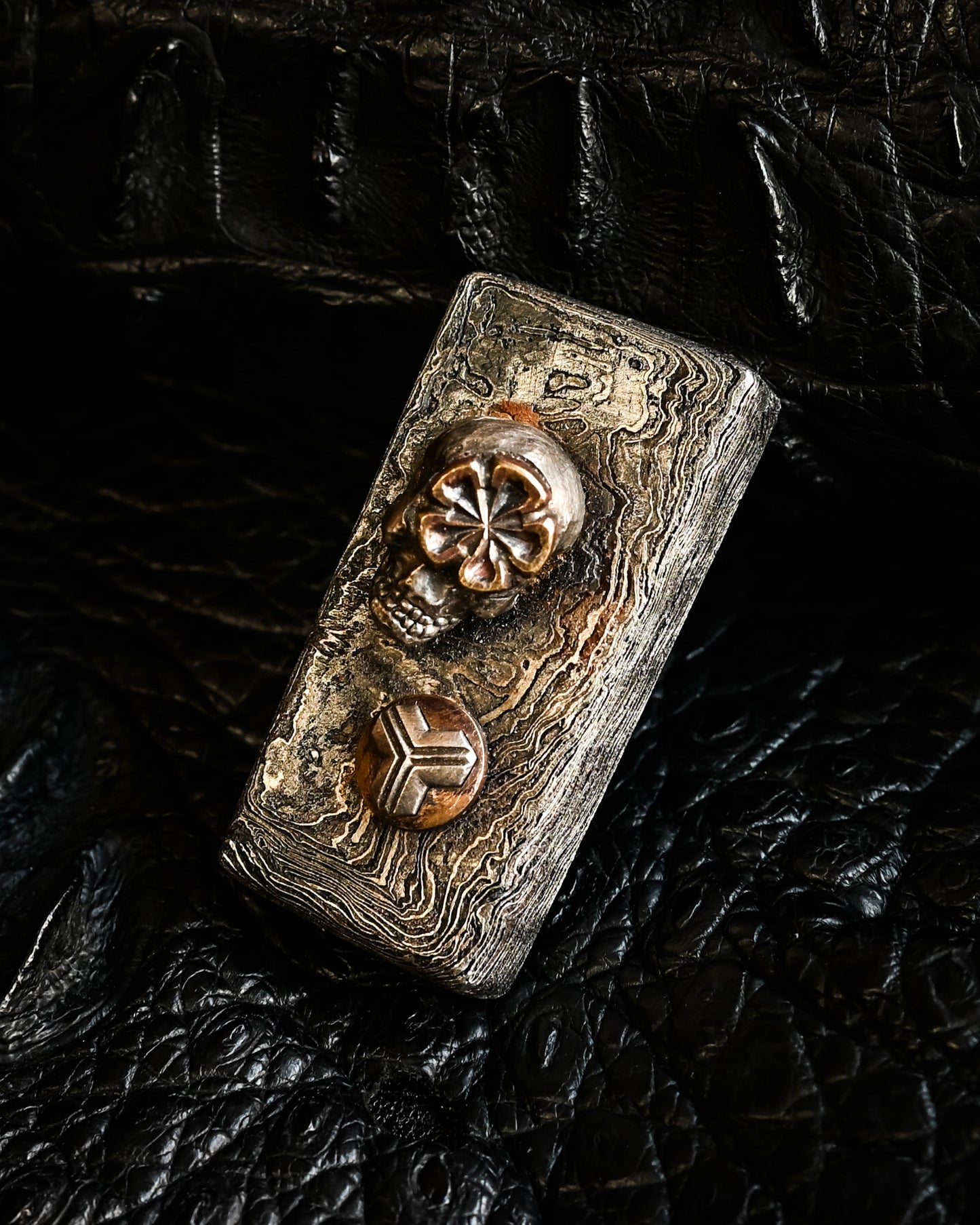Made in Japan Wtopia × Sunizumi One-Off Forged Laminated Steel EDC Challenge Coin